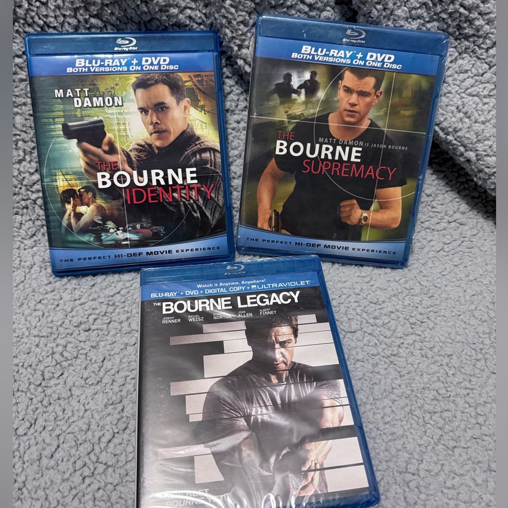 The Bourne Trilogy Blu-ray DVD Set